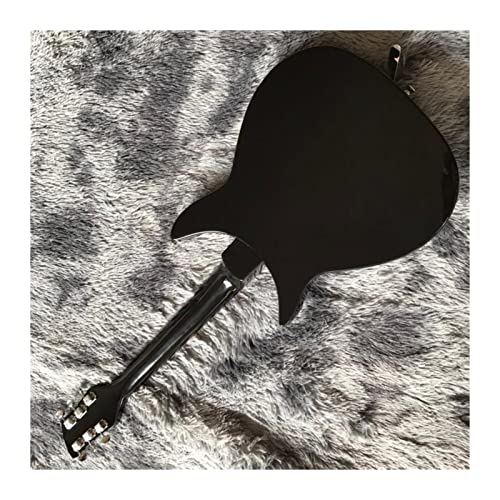 AMINIY Guitare électrique avec Pick-up Touche en Palissandre Col d’érable Noir 3 Choix Strings Guitare électrique (Color… - Les Beatles, Paul McCartney, John Lennon, RIngo Starr, George Harrison AMINIY Guitare électrique avec Pick-up Touche en Palissandre Col d'érable Noir 3 Choix Strings Guitare électrique (Color… – Image 6