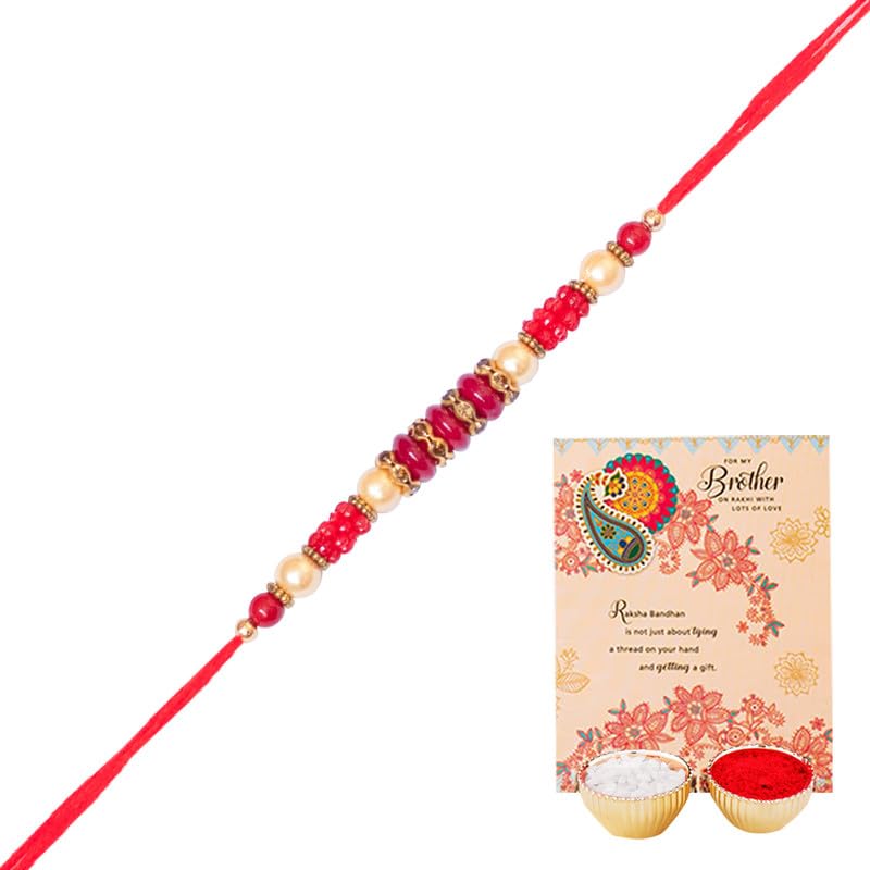 ARCHIES Rakhi Collection For Rakshabandhan | Rakhi For Brother | Rakhi for Bhaiya and Bhabhi | Rakhi Combo Gift Hamper (BROTHER-TRADITIONAL STYLE RAKHI COMBO) (B0B3JRVFXF) Amazon Price History, Amazon Price Tracker