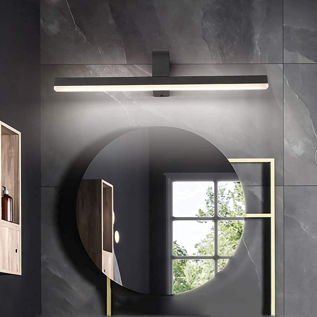 Lampe Applique Murale Moderne, Lampe Miroir LED Lampe Miroir Salle De Bain Lampes Miroir, Lampe Miroir Salle De Bain LED 9W Etanche, Lampe Maquillage Acrylique Salle De Bain, Lampe Murale AR