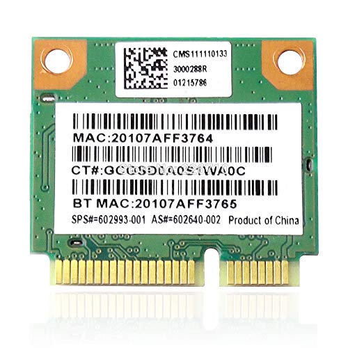 Tarjeta WiFi WLAN Inalámbrica Realtek RTL8188CEB8 Bluetooth 2.4G Mini PCI E 802.11n para HP 4530S CQ57 miniatura 4