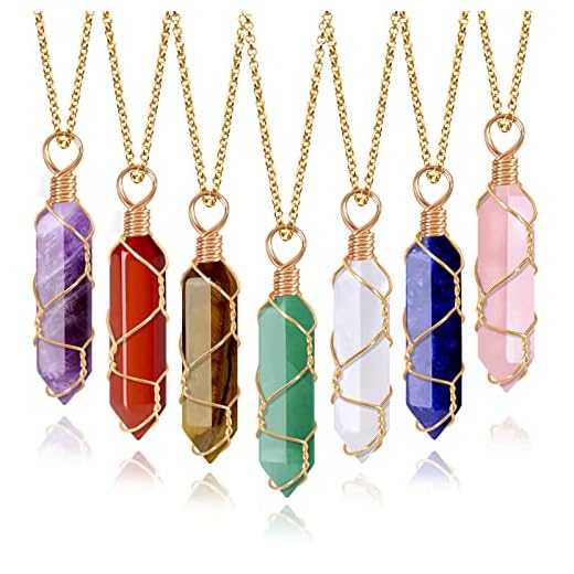 Hexagonal Quartz Crystal Pendant Necklace