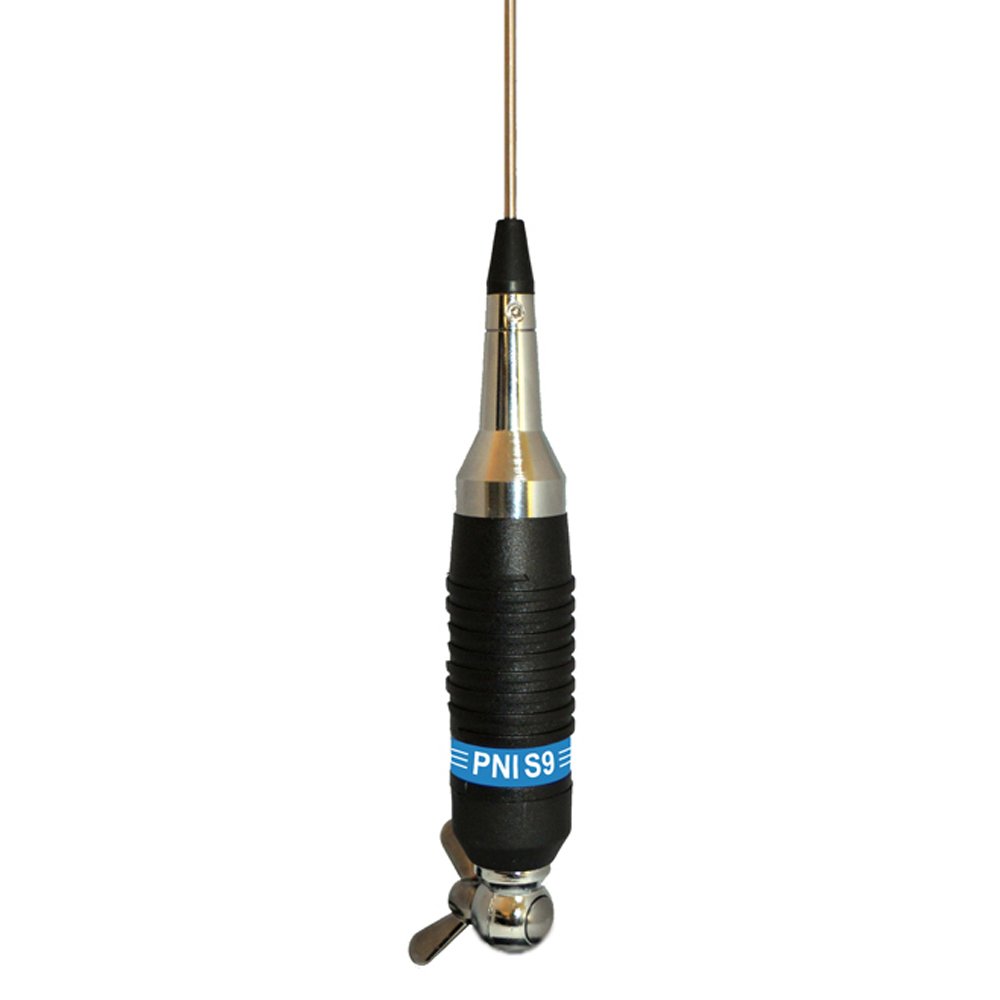 Antena CB PNI S9 con longitud de mariposa de 120 cm con cable de 4 m RG58 Antena CB PNI S9 con longitud de mariposa de 120 cm con cable de 4 m RG58