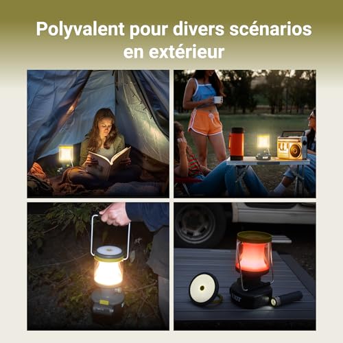 Lampe LED rechargeable EXIT 20V idéale pour la chasse les urgences et le camping - 5