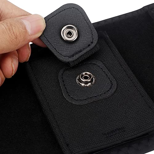 Forubar Belly Band Gun Holster For Concealed Carry, Pistol Holder For Men Women, Fits Smith Wesson, Shield, Glock 19, 17, 42, 43, P238, Taurus, Ruger Lcp (Medium (Belly Up To 38"), Right) #TOP5