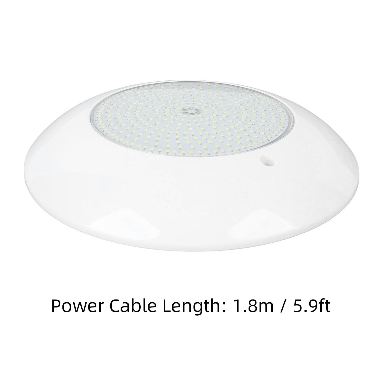 für LED-Poolbeleuchtung, High Bay, Low Bay, Aquarien, Springbrunnen, Teiche, Wasserfälle, Brack- und Meerwasserumgebungen, IP68 wasserdicht, 25 W, 2500 lm, 50000 Stunden