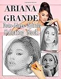  Ariana Grande Dots Lines Spirals Coloring Book: Great Gift For Teens And Adults. High Quality Ariana Grande Images