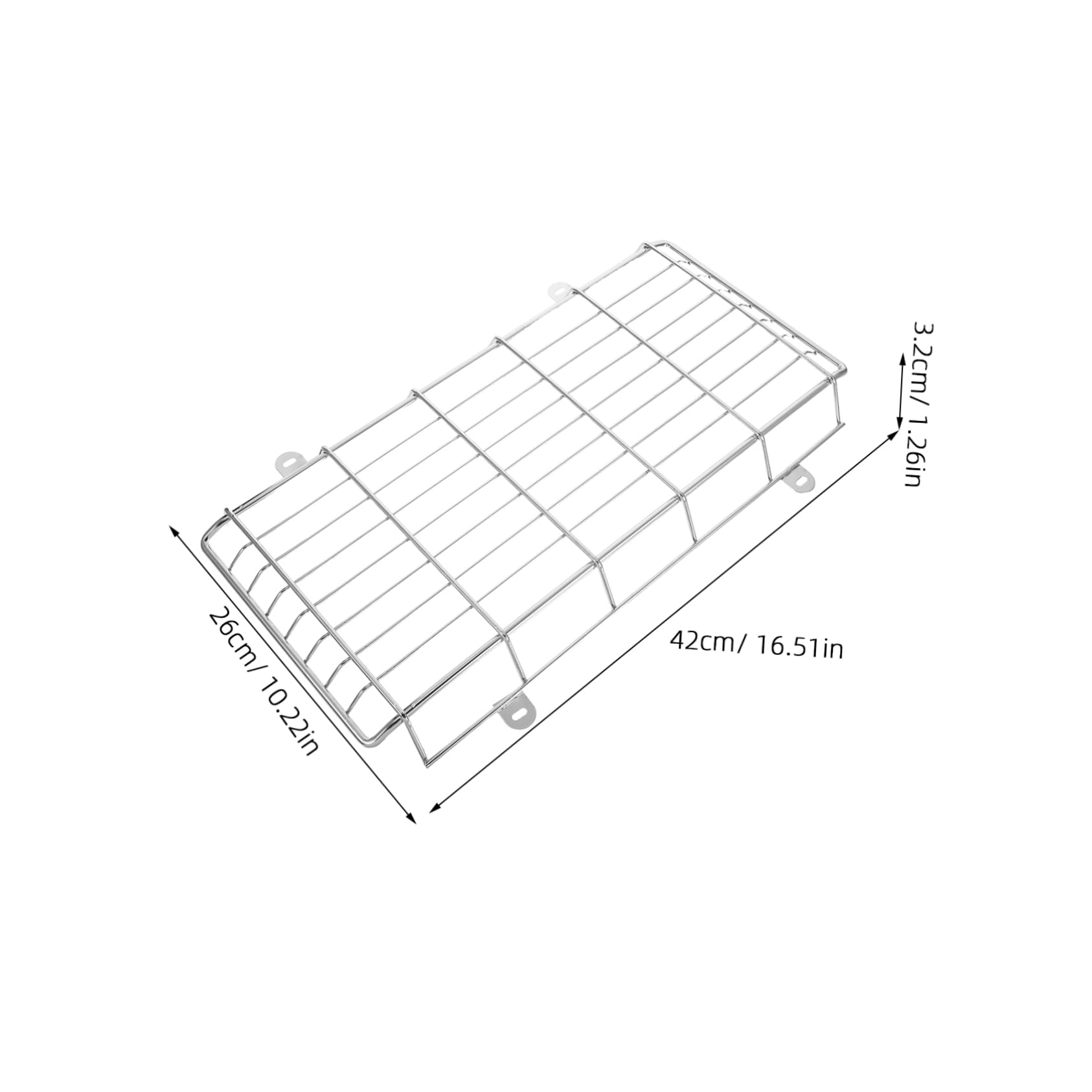 CIYODO Emergency Light Wall-mounted Cage Protective Cover for Exit Sign School-specific Damage Prevention Guard