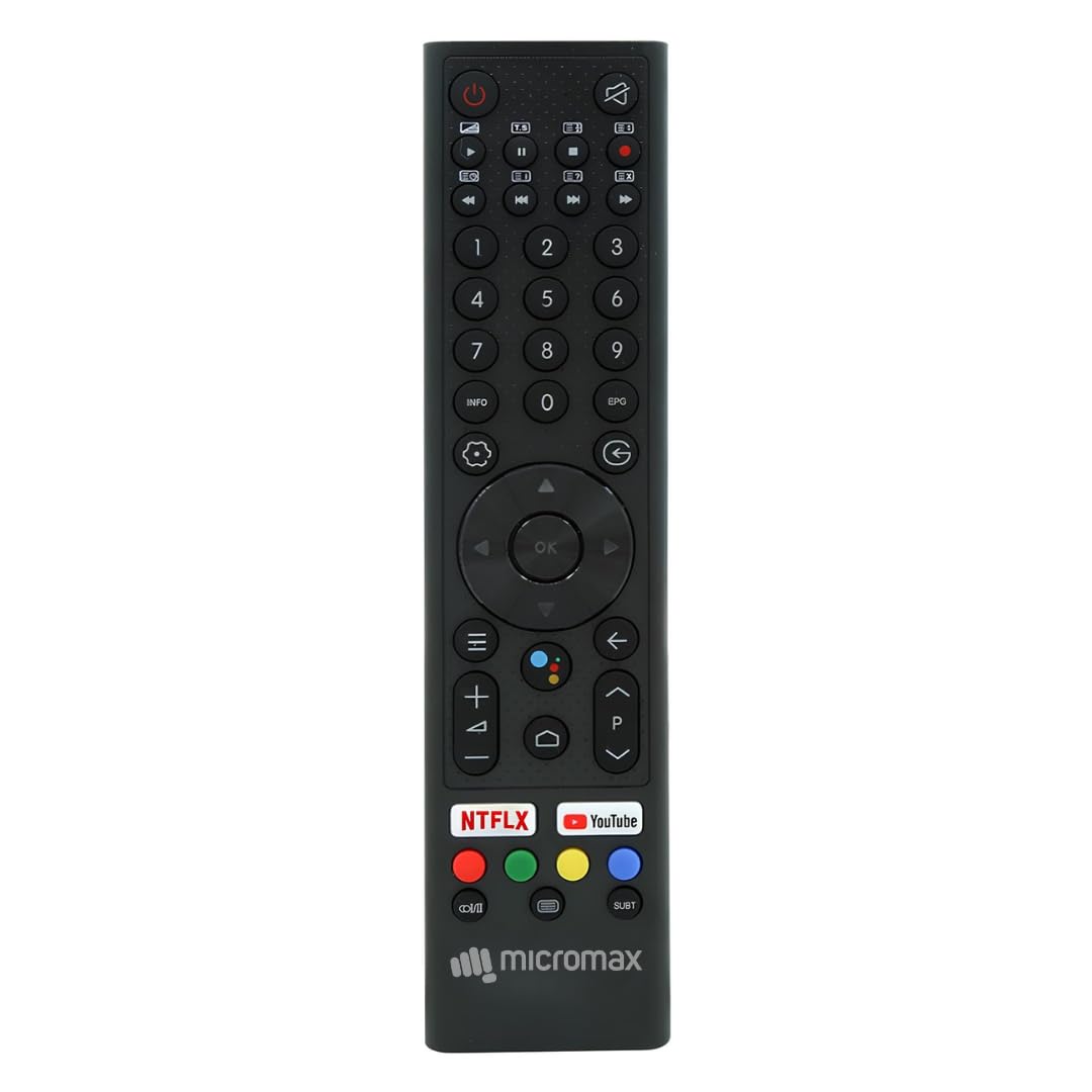 K2 Remotes Compatible for Micromax Smart LED LCD TV Remote – Replacement for 32/43/50/55/65/75 Inch Micromax Smart TVs | Non-Voice Remote | Match Old Remote Before Purchase-image-33
