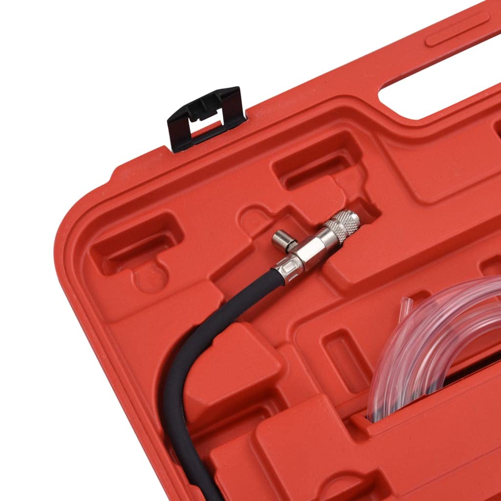 vidaXL Comprobador presión Circuito refrigeración y radiador 28 Piezas