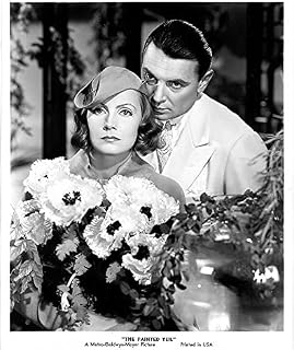 Garbo Greta Painted Veil The Vintage 05 - Canvas Print On A Wooden Frame - Perfect Picture For Wall Decoration