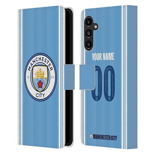 Coque Samsung Galaxy A13 5G Manchester City en cuir