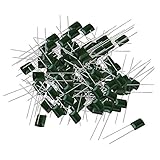 BQLZR Green Capacitors Electric Guitar or Amplifier 0.022U / 2A223J Pack of 50