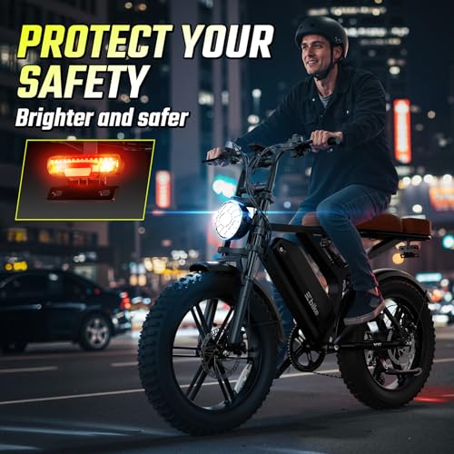 SISIGAD Electric Bike for Adults,Peak 1500W