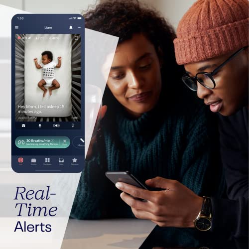 image for Nanit Breathing Wear Band – Works with Nanit Pro Baby Monitor to Tra