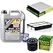 Produktbild Inspektionspaket 5 L LM Top Tec 4100 5W-40 + MANN Filterpaket 9804885