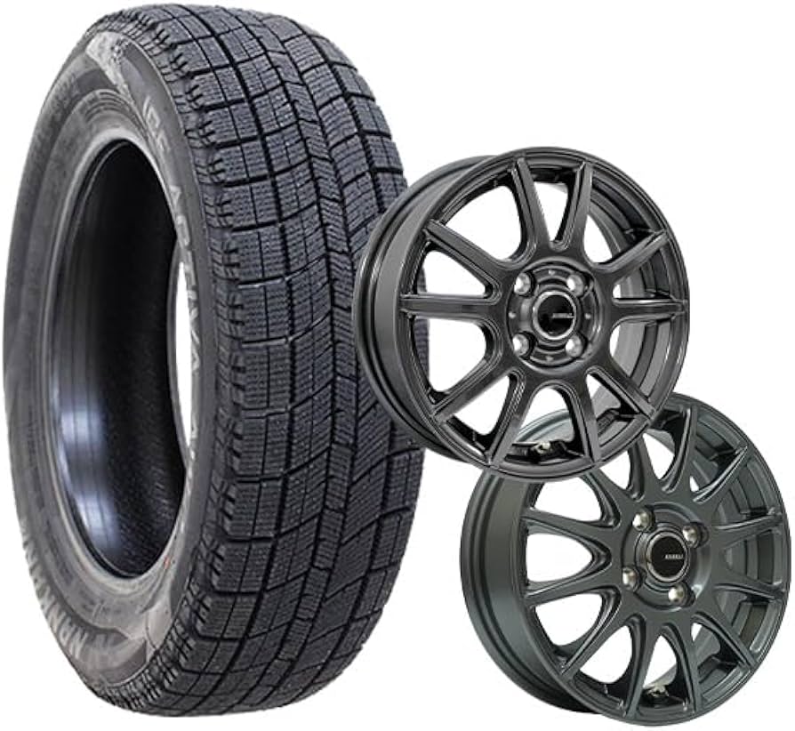 Amazon | 185/60R15 スタッドレスタイヤ ホイールセット NANKANG