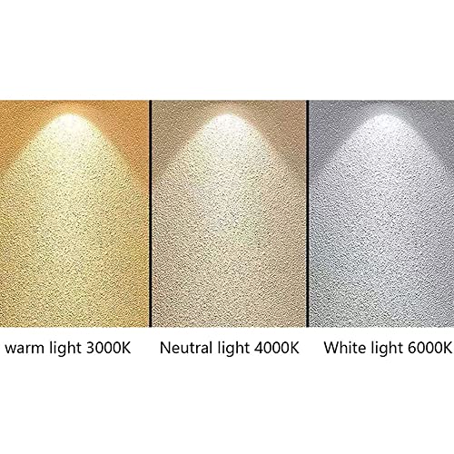 Plafonnier LED rond blanc style nordique et minimaliste - 8