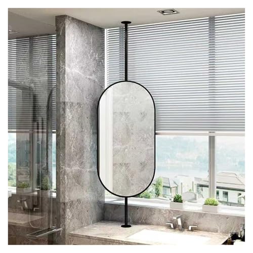 Espejo de pared de doble cara con función antivaho giratoria de 360°, ideal para uso doméstico o hotel