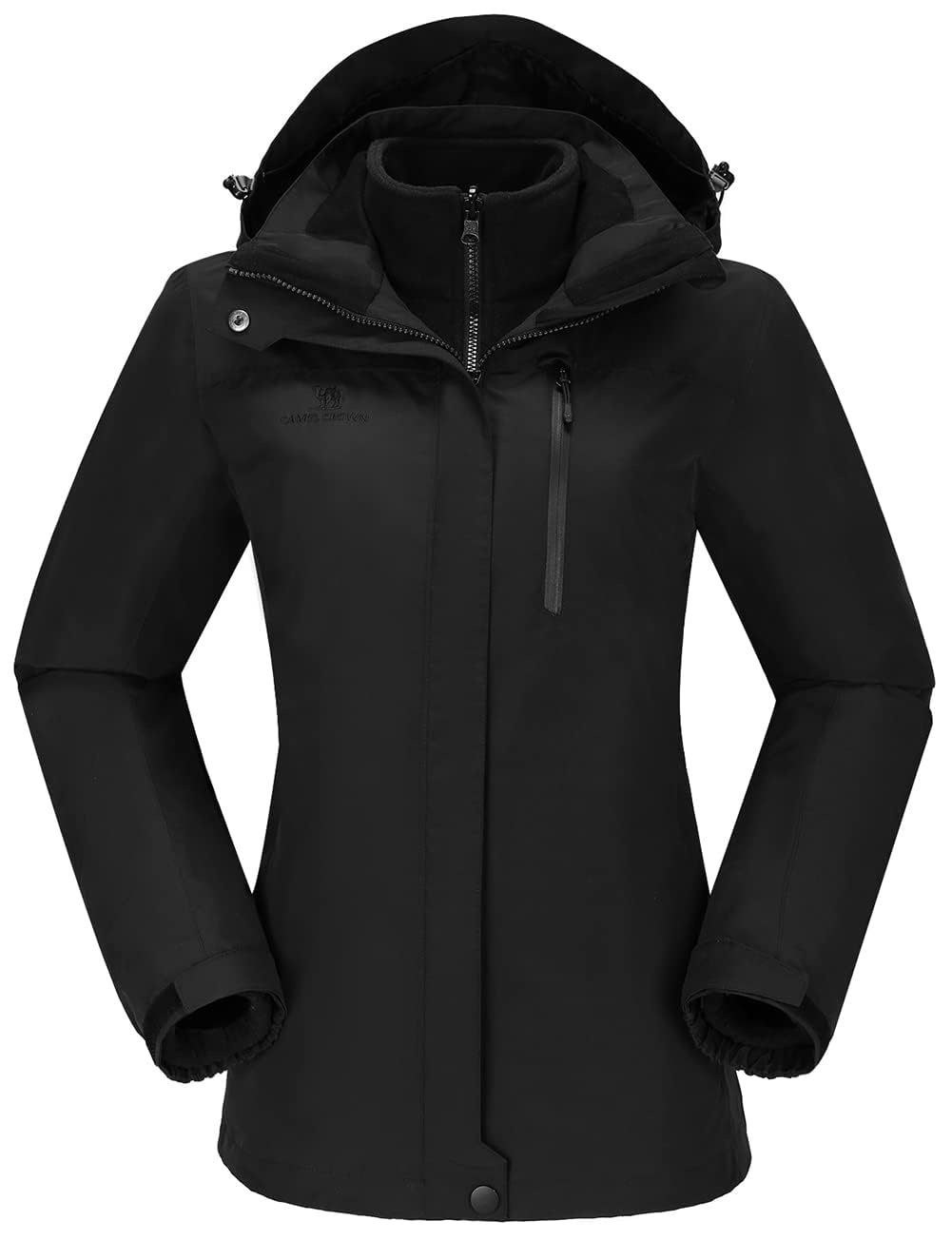 CAMEL CROWN Women's 3 in 1 Ski Jacket