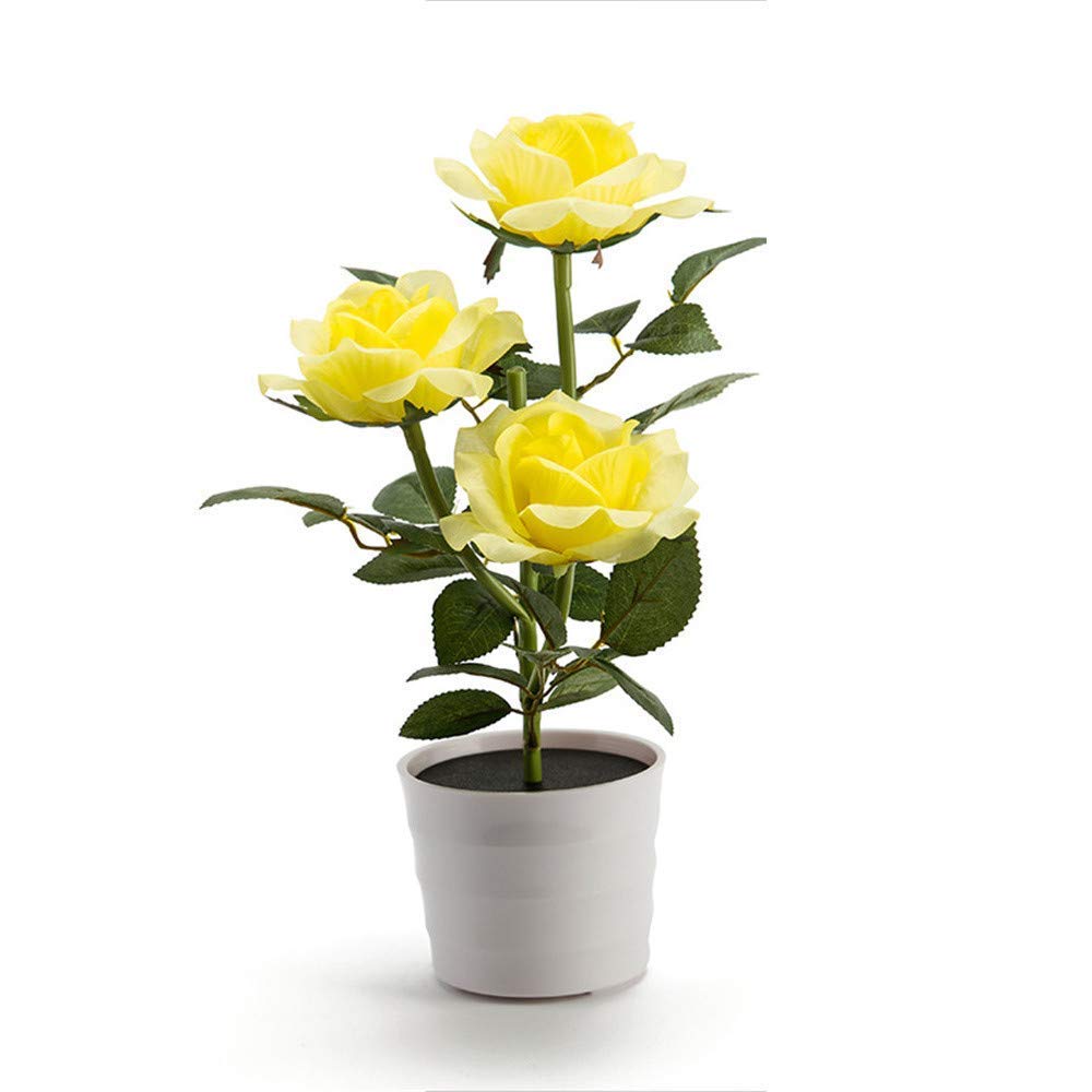 OXTIC Live Light Yellow Rose/Gulab Beautiful Flower Plant With Pot - Decorative Outdoor Flower Plant (B08W5CVMDP) Amazon Price History, Amazon Price Tracker