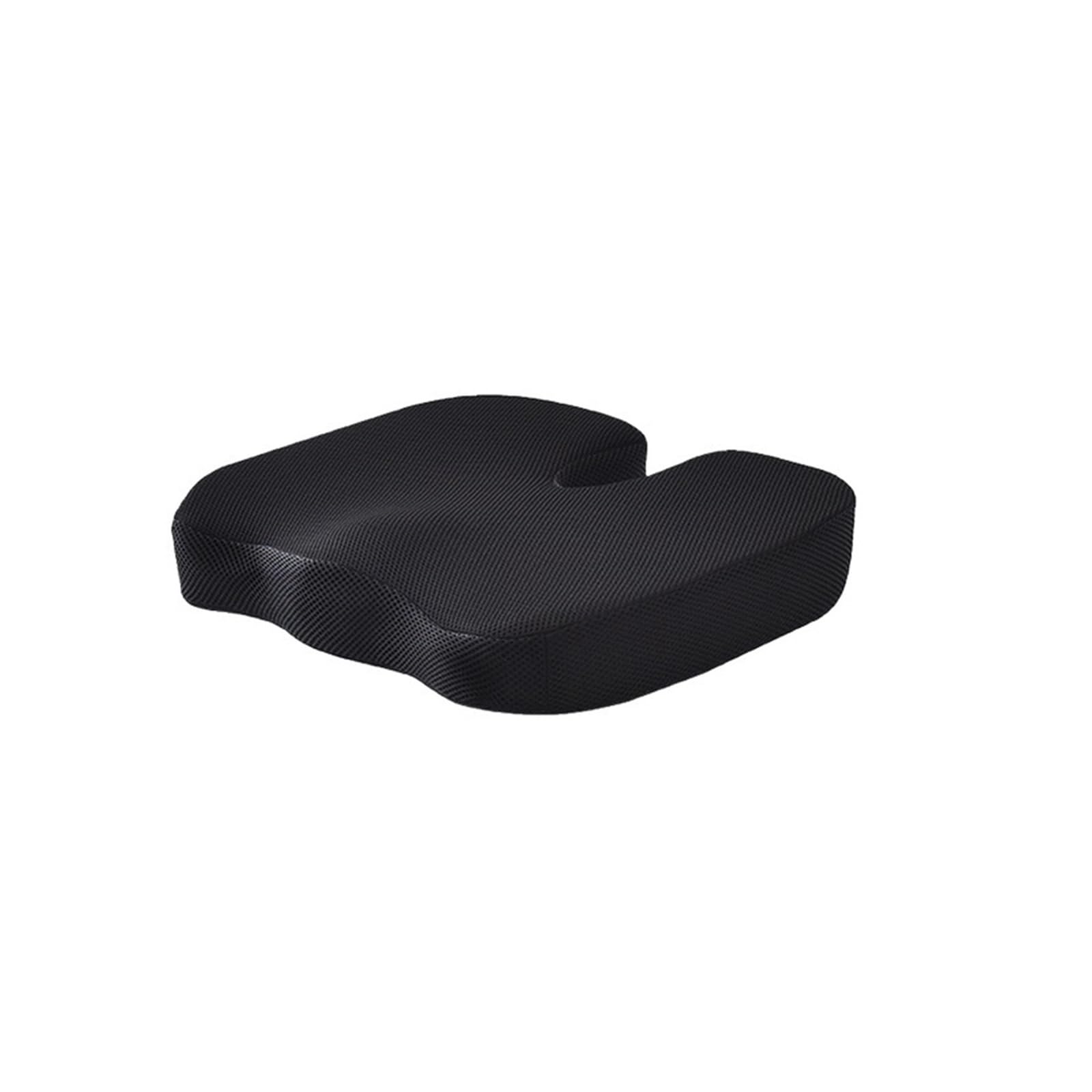 SSIMOO Cuscino di memoria ortopedico in gel for auto Nuovo cuscino for sedile da viaggio in coccige a forma di U Scrivania, lavoro, accessori da gioco Cuscino for sedia sciatica (Color : No Gel Memor