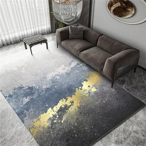 Tapis de salon minimaliste antidérapant pour protéger le sol des chutes - 2