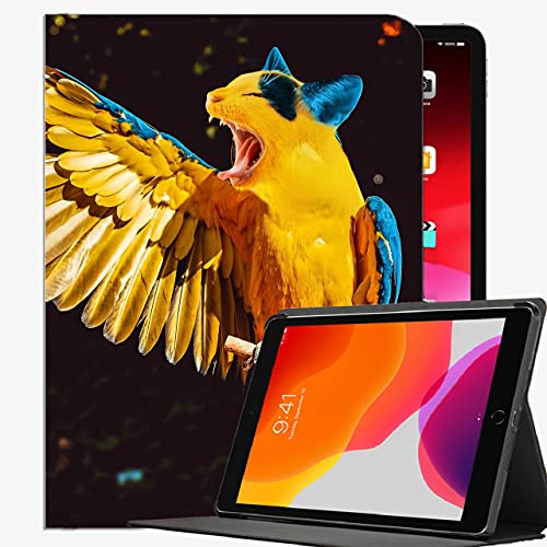 para 2019 iPad Air 3 10.5/2017 iPad Pro 10.5 Pulgadas Funda, Parrot Cat Photoshop Case Slim Shell...