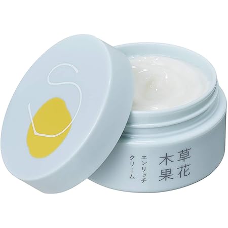 Amazon 草花木果 そうかもっか エンリッチクリーム 50g リニューアル いちご鼻 黒ずみ 毛穴ケア 草花木果 乳液 クリーム 通販