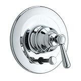 Rohl ARB2400LMAPC Country Bath Verona Kit for Pressure Balance with Metal Lever and Diverter, Polished Chrome