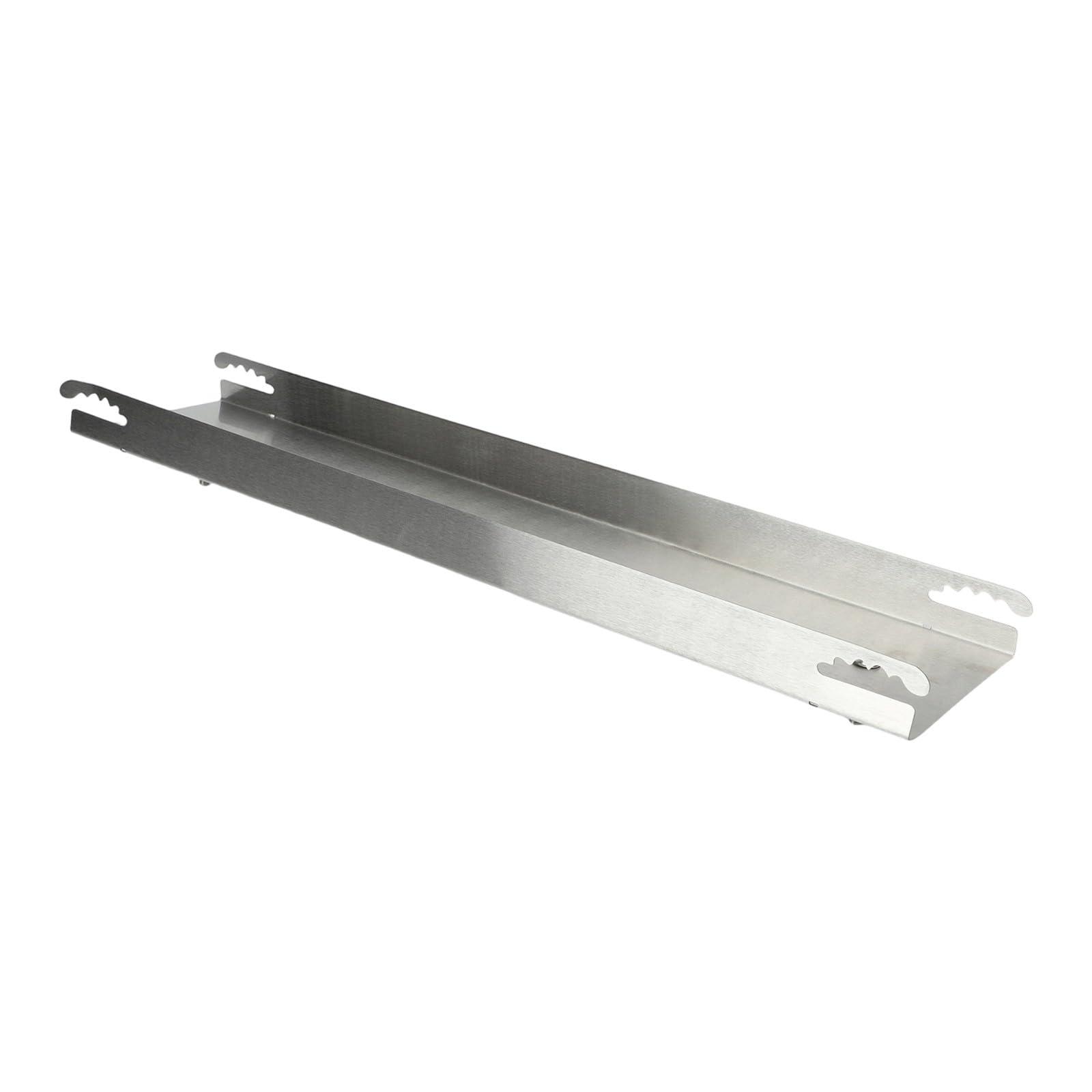 Support poisson rotatif inox 52 cm cuisson barbecue uniforme