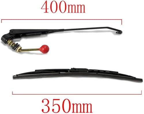 Miniatura 5 de ConPus UTV - Limpiaparabrisas manual para Polaris Ranger 570 800 900 1000, Polaris RZR 800 900 1000 XP, Polari General 1000 Can Am Kawasaki Honda