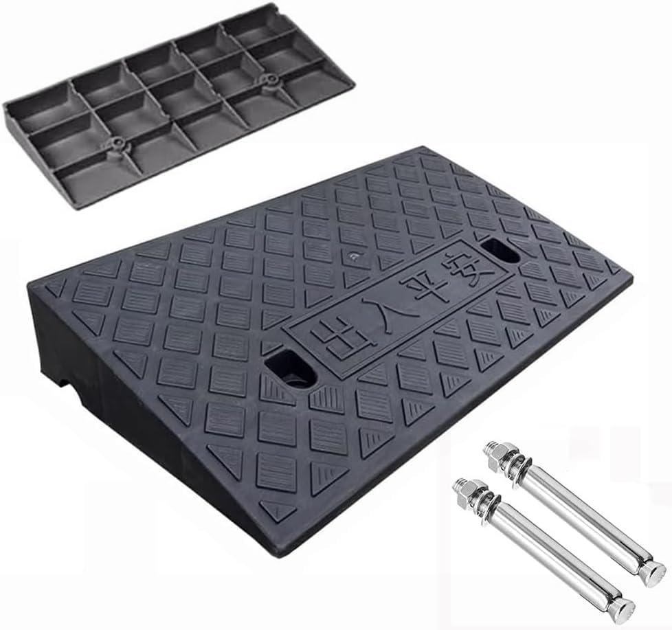 Rampe de chargement antidérapante en plastique robuste pour voiture et camion