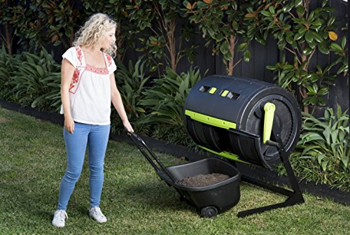 Rsi Mct-Mc Maze Compost Tumbler, Black #TOP6