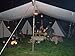 Price comparison product image 10ft x 10ft tarp TARPAULIN pre medival civil war canvas tent for Living history Reenactment bell frame knight