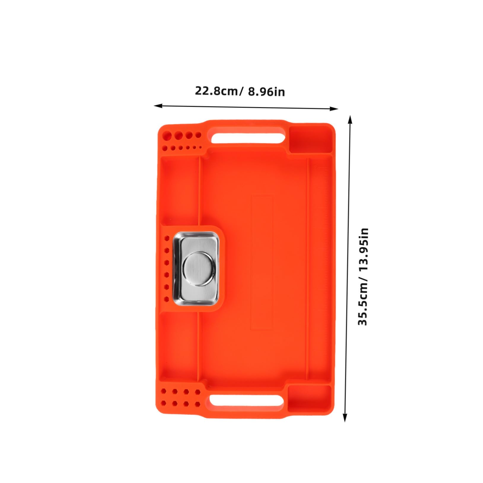 Ciieeo Plateau D'outils Silicone Multifonction pour Atelier Organisateur de Pièces Mécanique