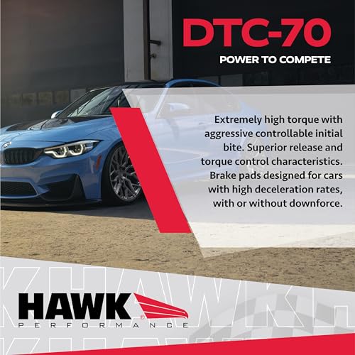 Image of Hawk Performance HB711U.661 DTC-70 Motorsport Brake Pads