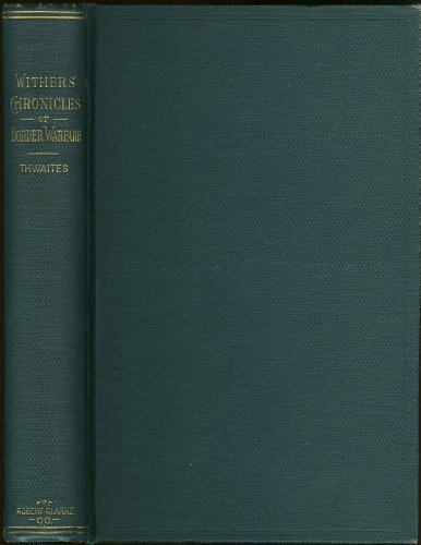 Chronicles of border warfare, or, A history of ... B000860KW4 Book Cover