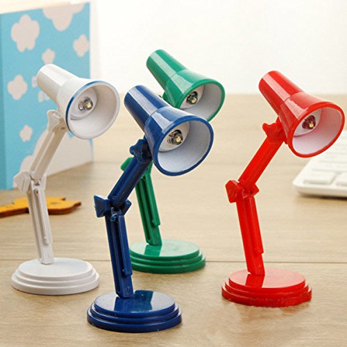 Generic Creative LED Mini Reading Desk Lamp Bend Night Light
