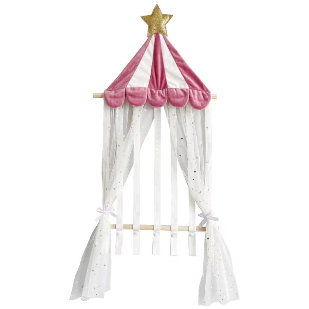 Baokuan Girls Pink Bow Organizer For Hair Bows Baby Headband Holder Organizer Bow Holder For Hair Bows Hair Bow Storage Headband Organizer For Hair Bows Display Hair Bow Hanging For Nursery