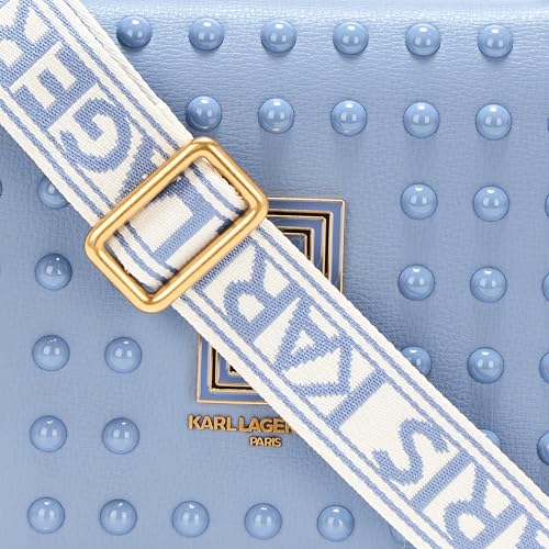 Image of KARL LAGERFELD womens Simone Logo Satchel Crossbdoy