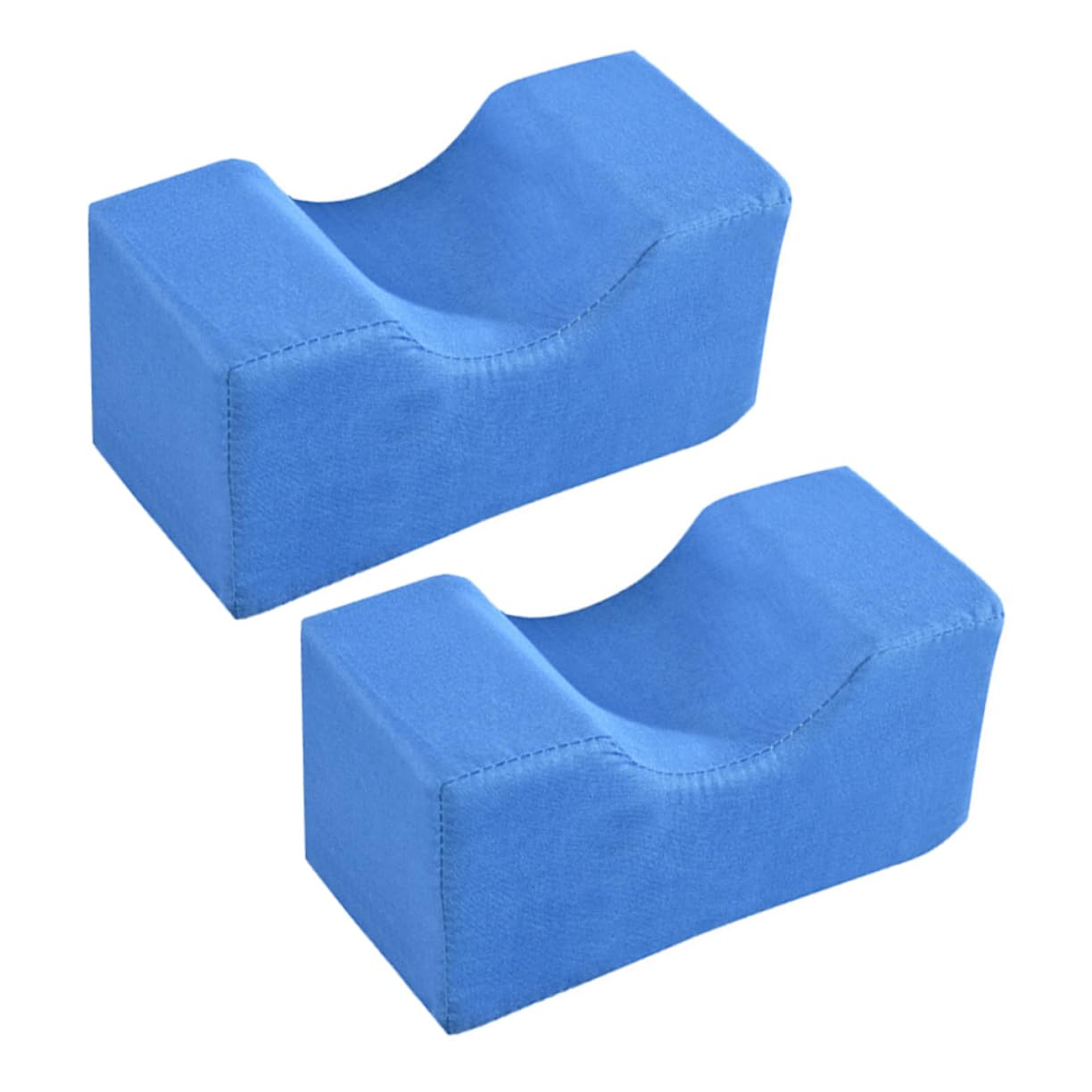 2pcs Cushion Protector Bedsore Elevation Pads for Hand Foot Injury Relief Soft Support Cushions for Elderly Bedridden Patients Blue Color Promotes Healing Comfort