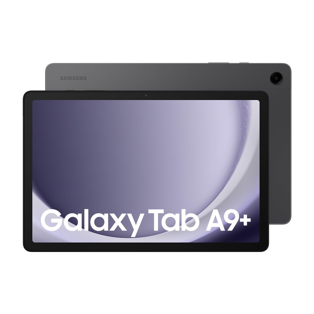Samsung Galaxy Tab A9+ Plus (128GB, 8GB, Wi-Fi Only) 11.0″ Android Tablet, 7040mAh Battery, Snapdragon 695 (6nm), 4-Speakers, US Model – X210 (Fast Charger Bundle, Graphite)