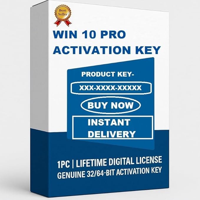 Win 11 Pro win 10 pro Product License Key – 1 User Lifetime Validity (Quick Email Delivery) 32 Bit | 64 Bit Permanent licence key DIGITAL SEND [Software Key Card]