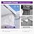 PURPLE LEAF Outdoor Pergola 10' x 13' White Pergola, Double Canopy, White