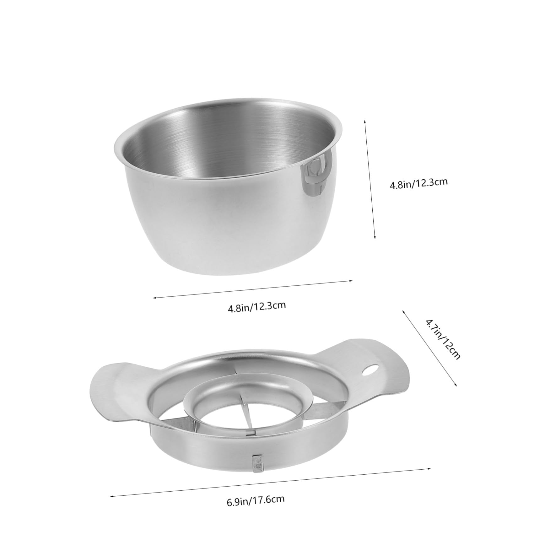 Set Utensile Ciotola AntiGraffio in Acciaio Inossidabile per Pelare Melograno e Design Antiscivolo per Uso Domestico e Commerciale
