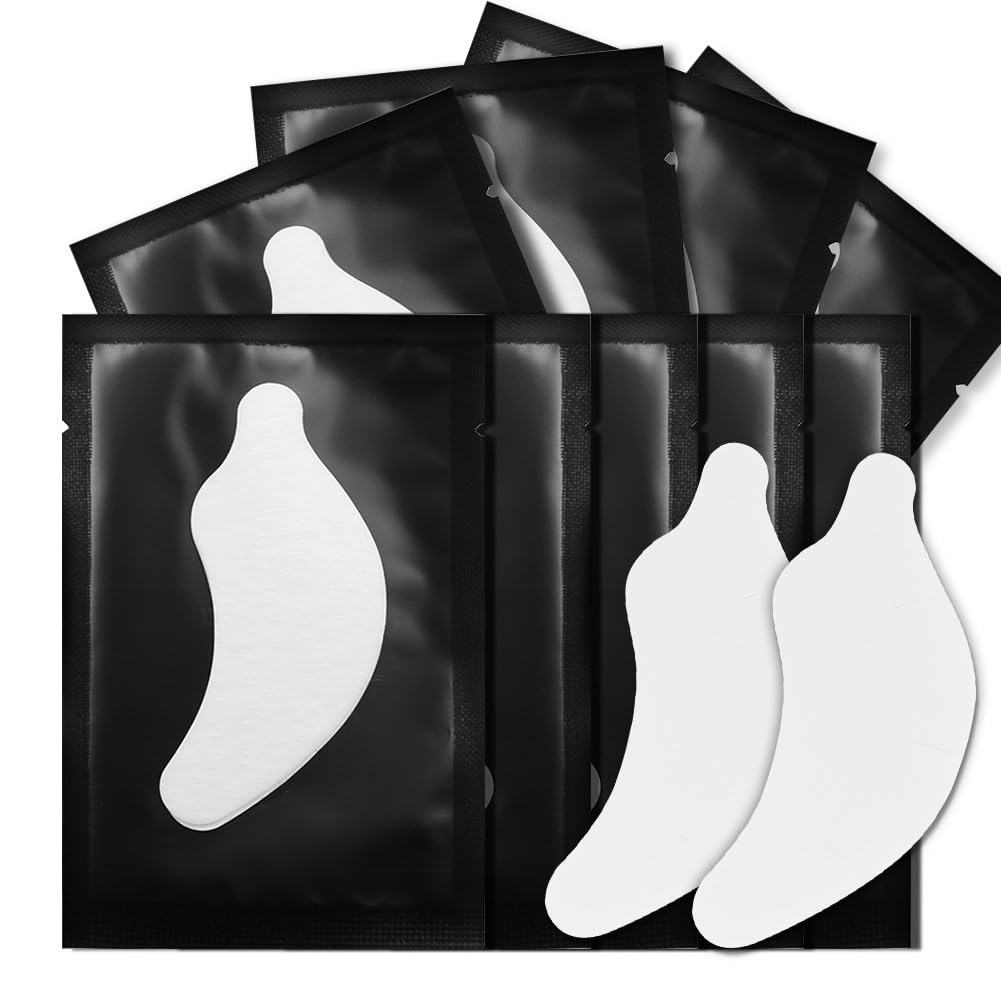 Lunamoon Eye Pads for Eyelash Extension Eyelash Pads Eye Pads Eyelash Extension Pad Eyelash Pads Eye Gel Pads Eyelash Lifting Pad Eyelash Colouring Pad Lash Extension Pads 50 works (Dolphin-Black)