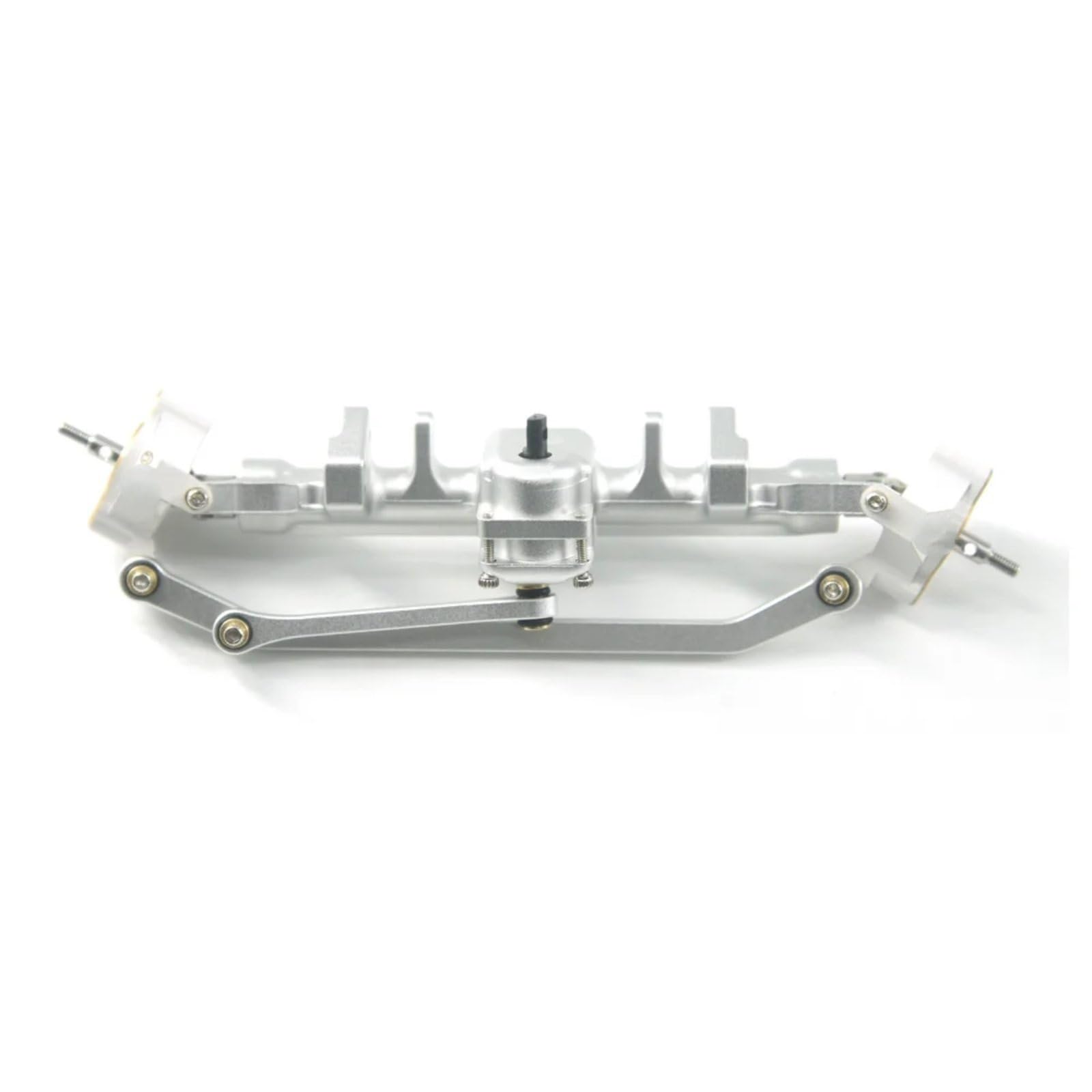 ASSE del Portale RC per SCX24 Parti di Aggiornamento per Auto RC Accessori Ricambio per Modifiche Assali Anteriori E Posteriori Acciaio(Silver)