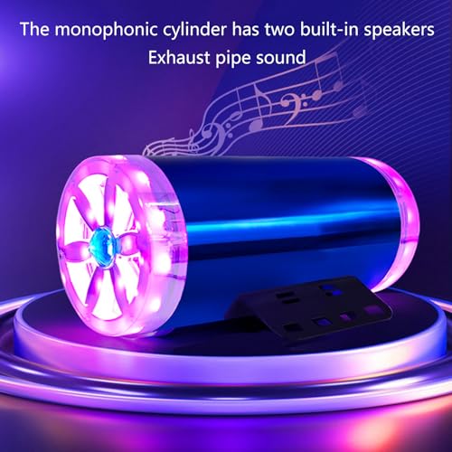 Colorful Subwoofer Double Speakers with LED Light Effect for Enhanced Ridings for Motorcycle Electric Vehicle Outdoor