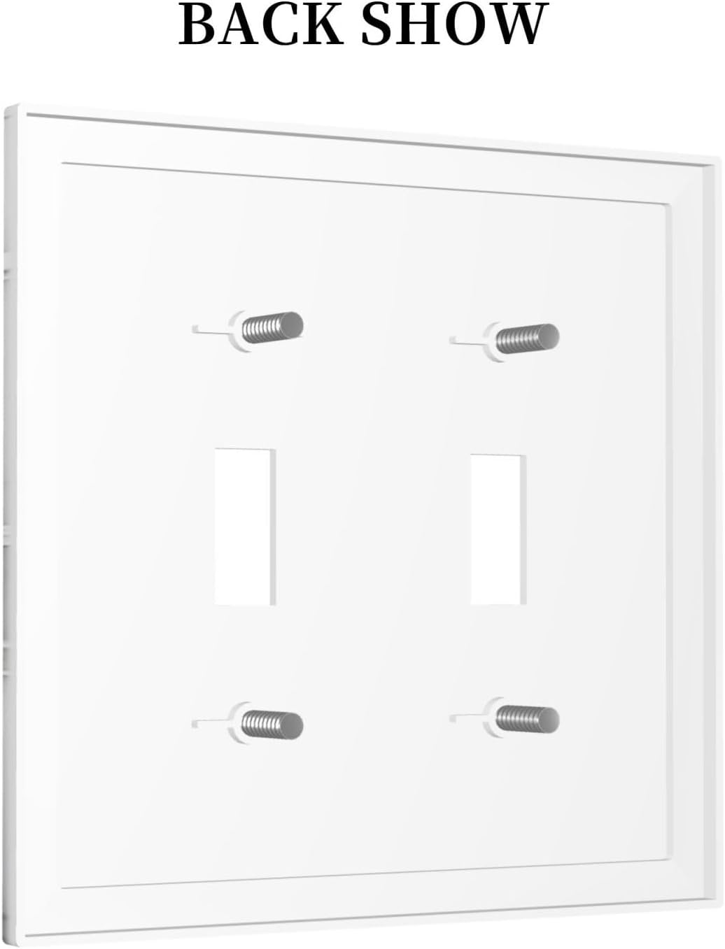 Marble Butterfly Light Switch Cover Plate Decorative image 4