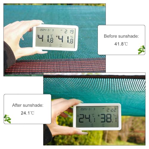Toldo de vela de sombra 90% para proteger tu coche del calor extremo 6